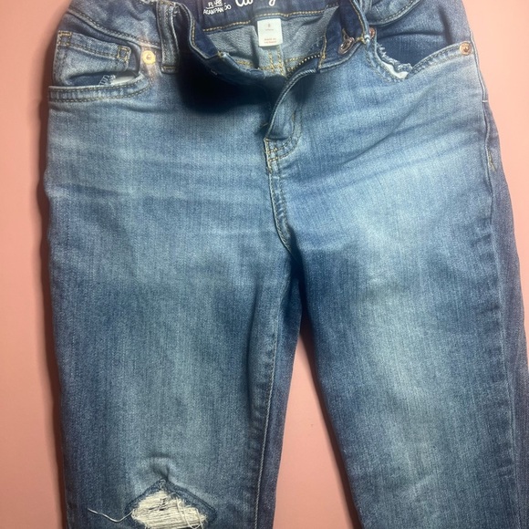 Cat & Jack Blue Flare Wide Leg Jeans - Picture 1 of 6